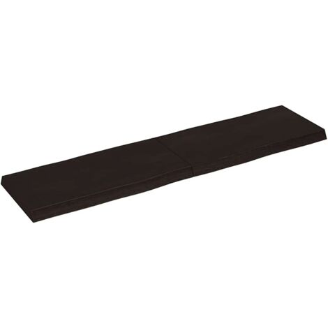 Dessus de table，Plateau de table，Dessus de bureau bois massif traité bordure assortie CFW70945