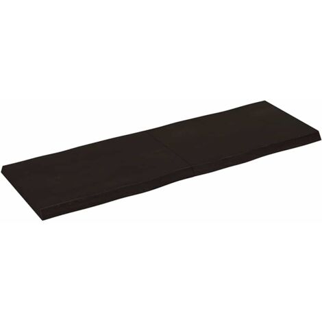 Dessus de table，Plateau de table，Dessus de bureau bois massif traité bordure assortie CFW88377
