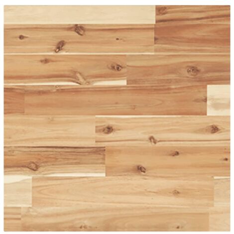 Dessus de table，Plateau de table，Dessus de bureau carré 40x40x4 cm bois massif d'acacia CFW49286