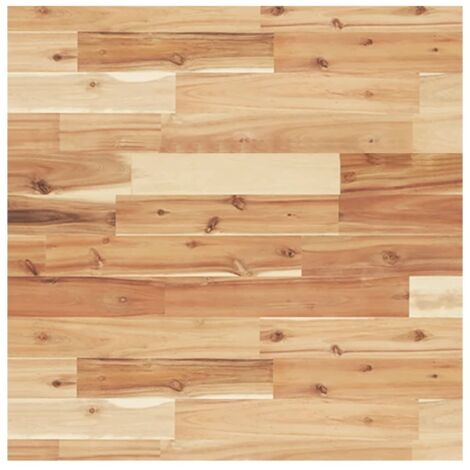 Dessus de table,Plateau de table,Dessus de bureau carré 60x60x2 cm bois massif d'acacia CFW56586