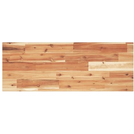 Dessus de table，Plateau de table，Dessus de bureau rectangulaire 100x30x2 cm bois massif d'acacia CFW73590