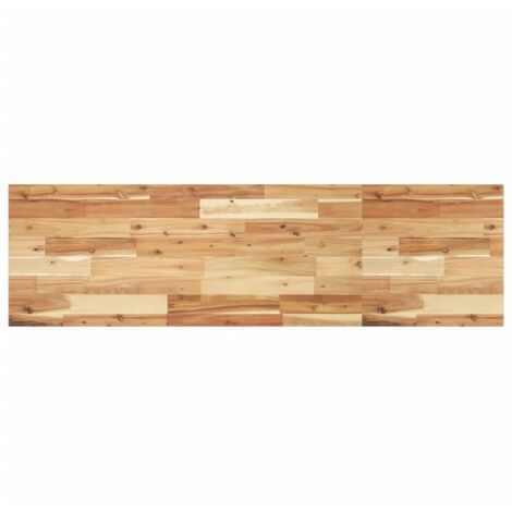 Dessus de table,Plateau de table,Dessus de bureau rectangulaire 140x40x2 cm bois massif d'acacia CFW18174
