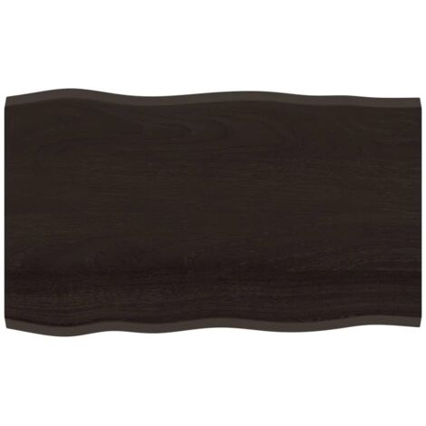 Dessus de table，Plateau de table，Plan de travail bois chêne massif traité bordure assortie CIV512101