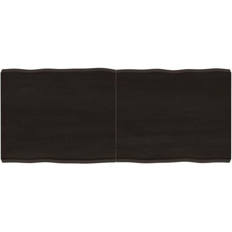 Dessus de table，Plateau de table，Plan de travail bois chêne massif traité bordure assortie CIV527268