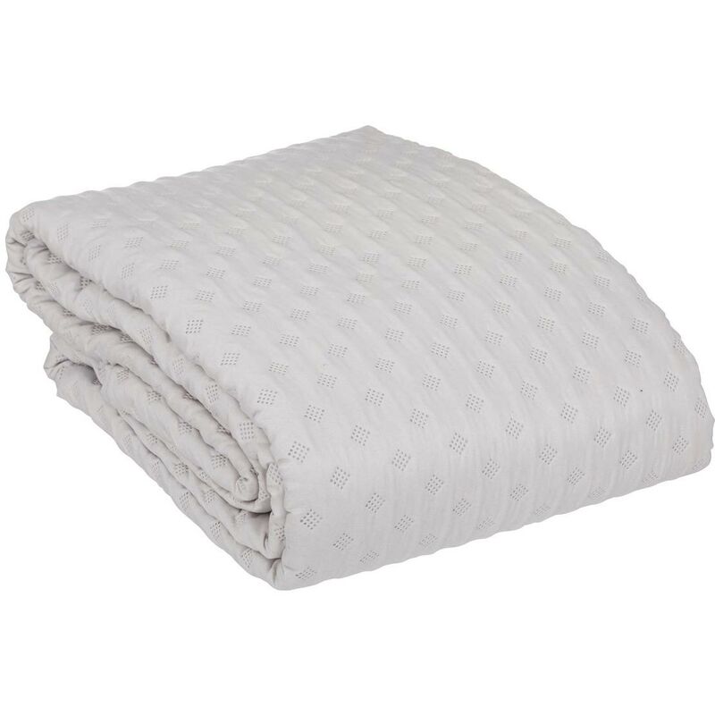 Dessus de lit Kalia 240x260cm beige Atmosphera créateur d'intérieur