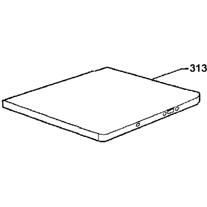 Faure - dessus top pour refrigerateur 223434701