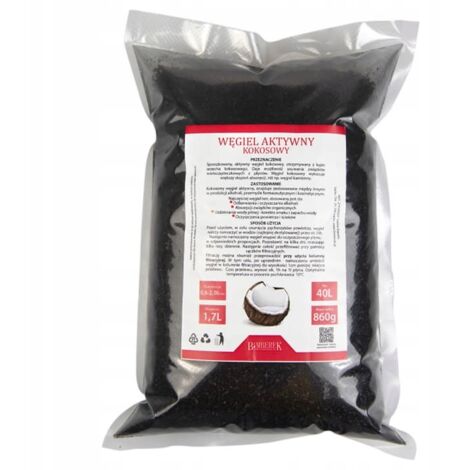 DESTILACI脫N DE CARB脫N ACTIVADO DE COCO 1,7 L