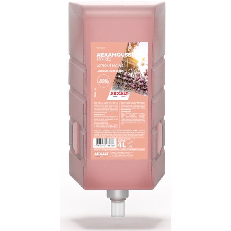 Aexalt - Lotion mains Aexamousse Paris cartouche de 4L CA678