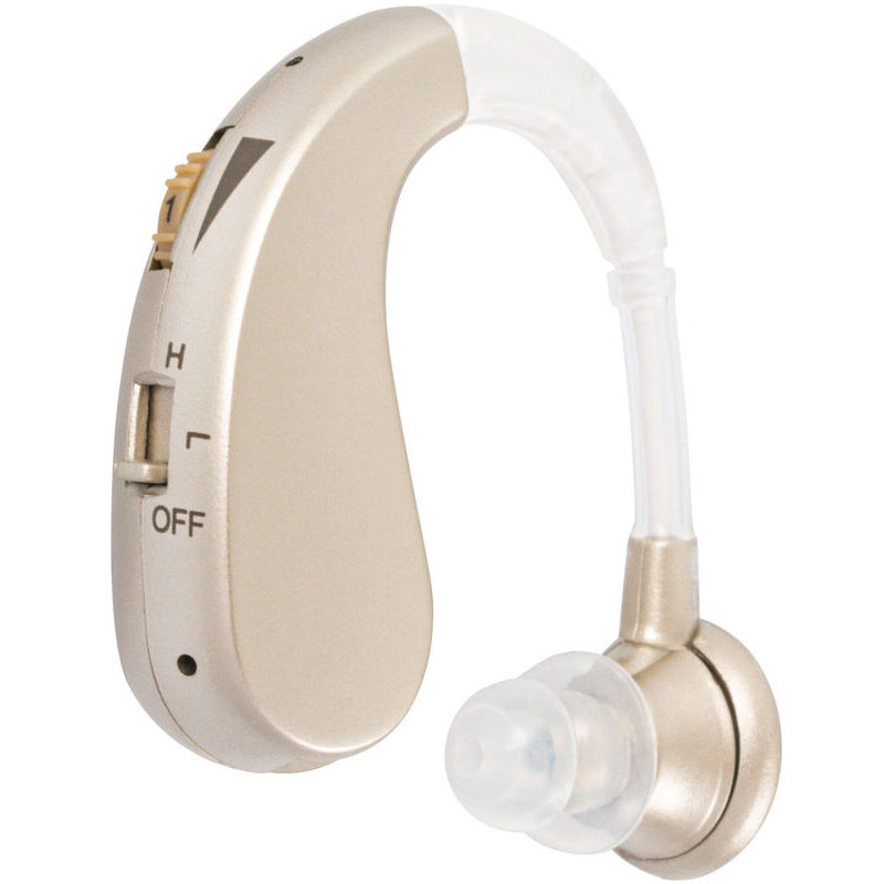 Déstockage Amplificateur rechargeable Prothèse auditive Prothèse auditive numérique Prothèse auditive Amplificateur de son EU Plug Gold