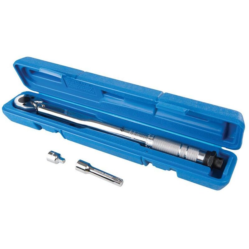 Clé dynamométrique SILVERLINE 8 105 Nm Précision +/ 4% Coffret de rangement inclus - vue 2
