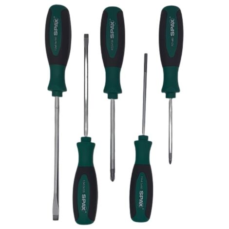 Destornillador 2pz+3recta driver-set spax 5 pz