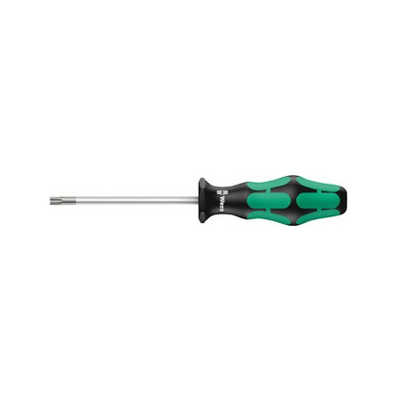 

Destornillador TORX® con soporte de tornillo, dimensiones : T 10, Largo de la hoja 80 mm, Largo total 161 mm, Ø de la hoja : 4,0 mm