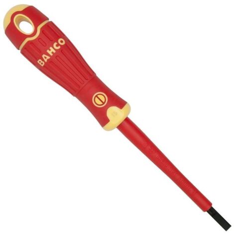 DESTORNILLADOR AISLADO 1000V BAHCOFIT PLANO RECTO MODELO 197