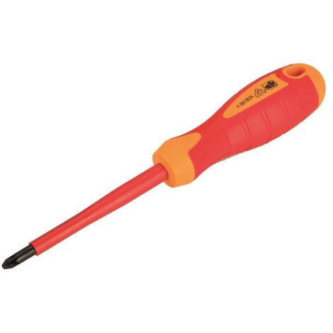 DESTORNILLADOR AISLADO PZ1x80MM ALYCO ORANGE