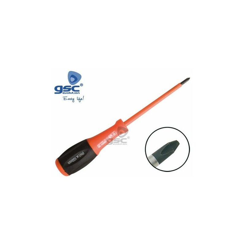 

Destornillador Aislante Phillips PH0x100mm GSC 002800037