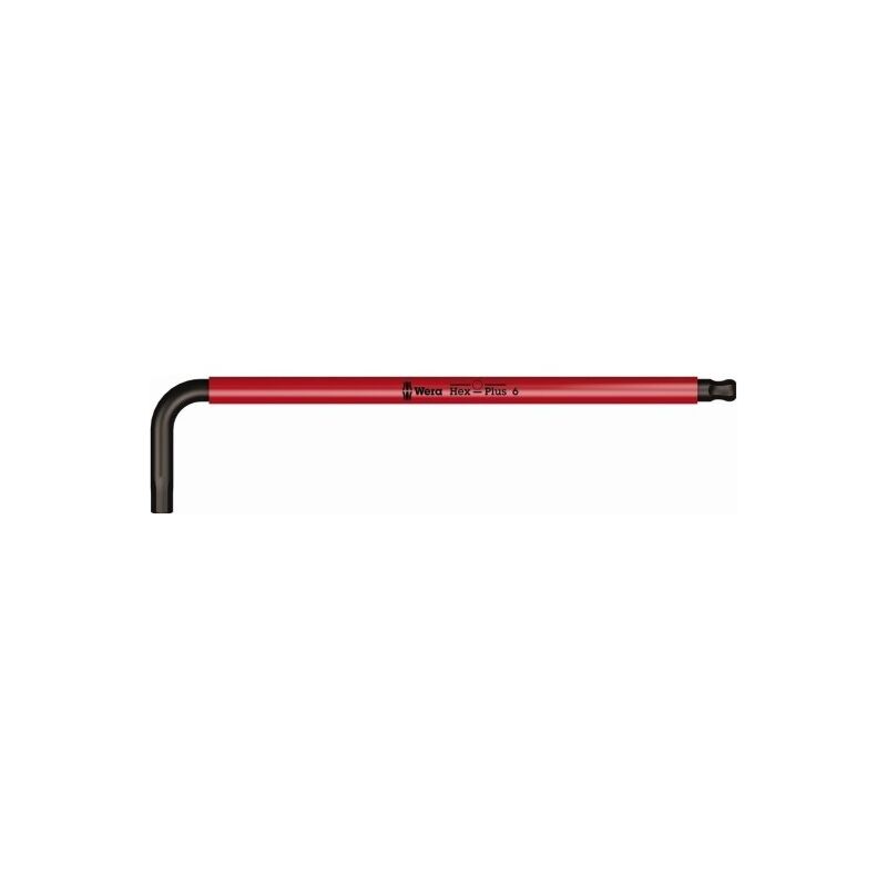 

Wera - Llave Acodada Hexagonal Larga Con Bola 06,0X172 5022612001