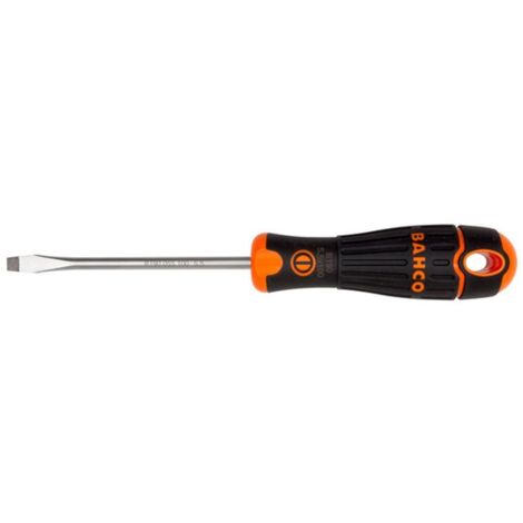 DESTORNILLADOR BAHCOFIT BOCA PLANA 6,5X125 CON CLIP - BAHCO