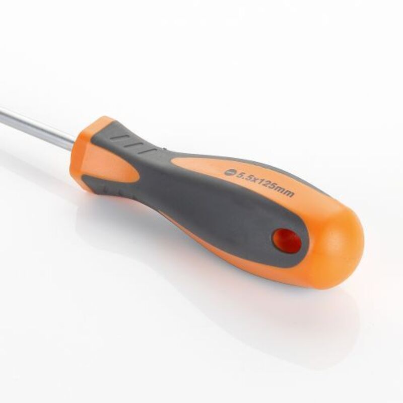 Destornillador boca plana 5,5X1,0X125MM hr