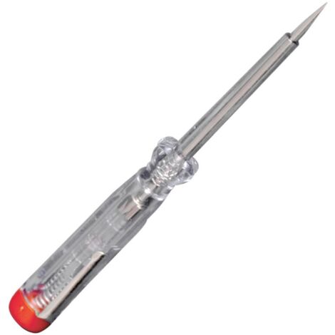 Destornillador buscapolos. Longitud 140mm. Medición de 100V a 250V.AC.
