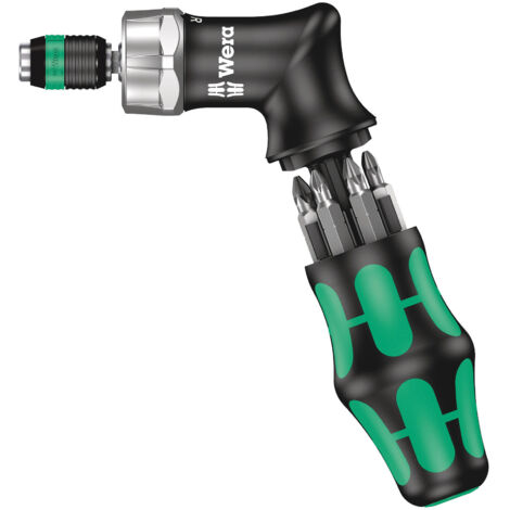 Destornillador con llave con trinquete con poignée, tecnología rapidaptor 1/4, 7 unidaDes, 05051030001