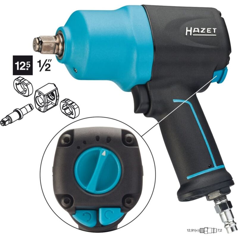 

Hazet Llave de impacto neumática 9012 EL-SPC