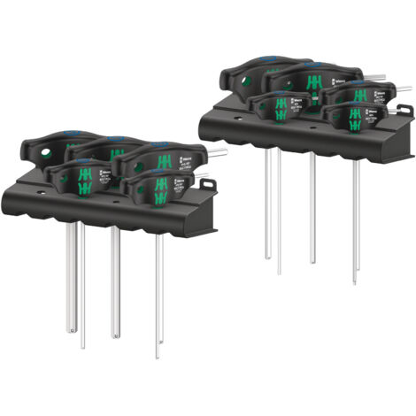 Destornillador de manija cruzada HEX-  Plus con función de sujeción, pulgadas, 10 piezas