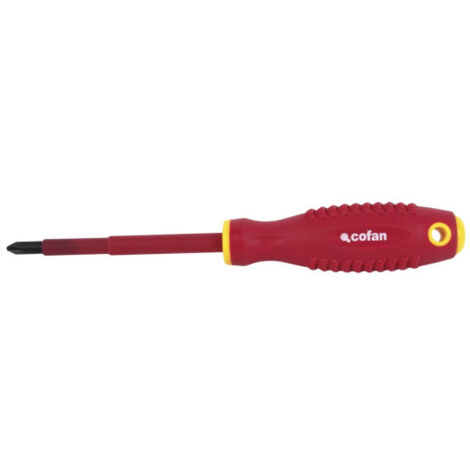 Destornillador electricista pozidrive aislados 1000 V 09508010 5 PZ-1 80