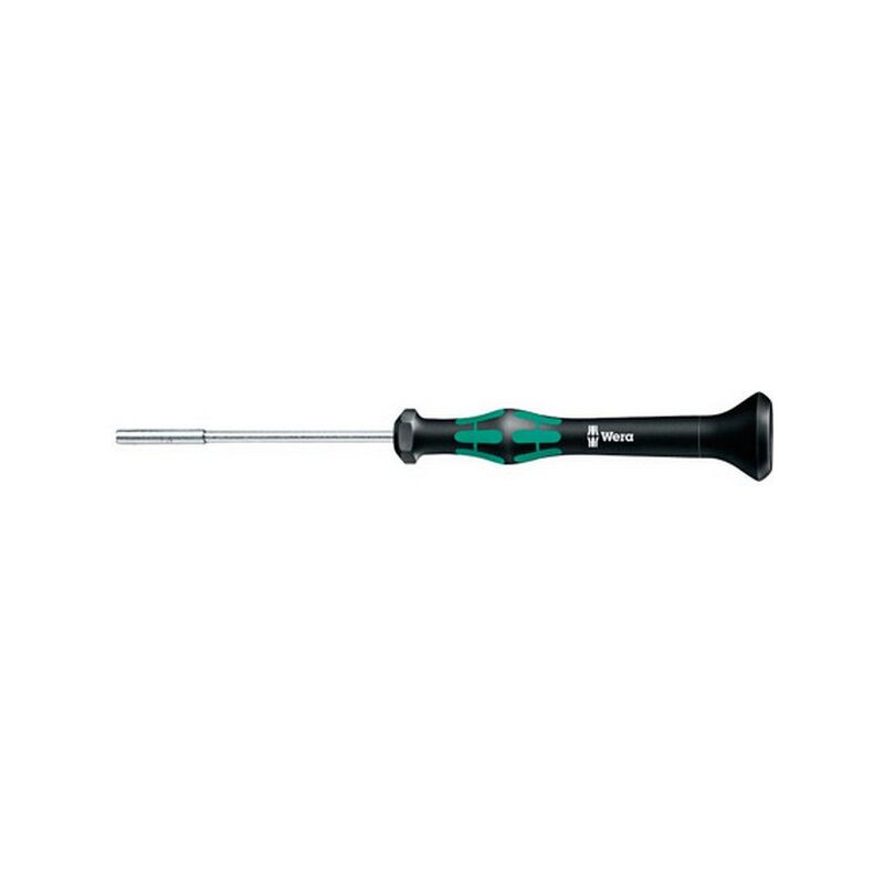 

Destornillador electrónico con empalme VDE hexagonal, Longitud de un lado : 4,0 mm, Largo de la hoja 60 mm, Largo total 157 mm