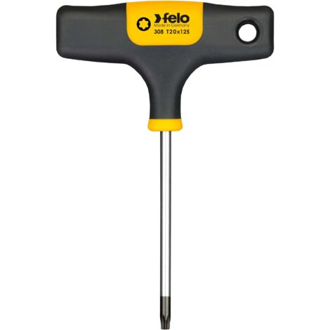 Destornillador Felo t-handle torx screwdriver punta torx ergonómico