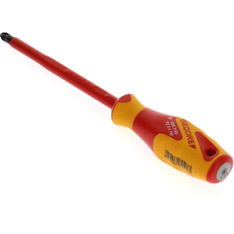 Destornillador gedore vde 2160 pz 3 hoja 150 mm mango ergonómico