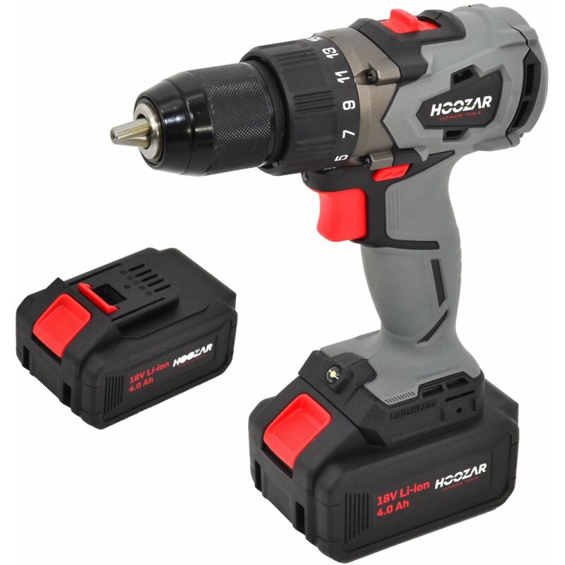 DESTORNILLADOR HOOZAR 18V 2x4.0Ah 60Nm CD60BL-M2