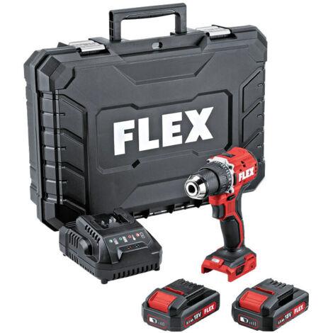Destornillador inalámbrico de 2 velocidades DD 2G 18.0-EC LD/2.5 Conjunto  18 voltios 2x 2.5 AH batería