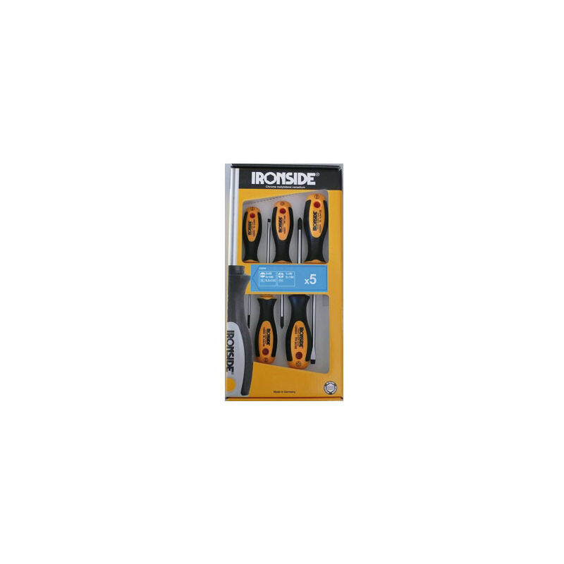 

Destornillador 5 piezas pl + ph - Ironside