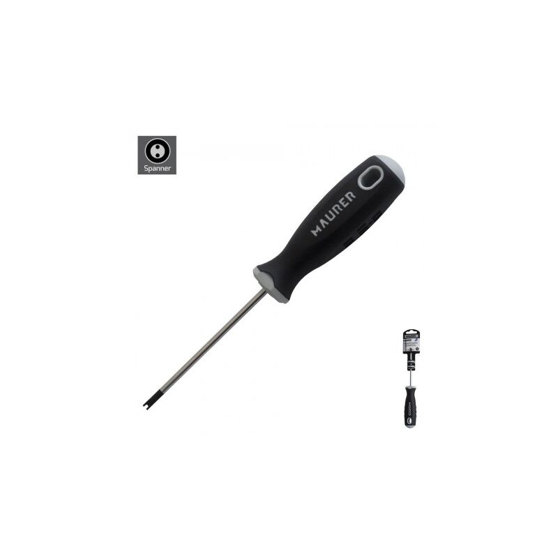 

Destornillador maurer spanner nº 10 x 100 mm.