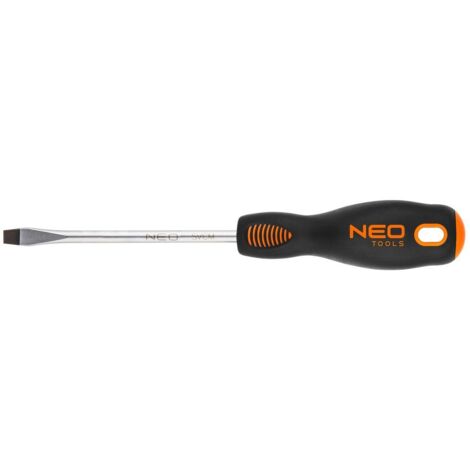 Destornillador Neo 04-002 acero S2 125 mm largo