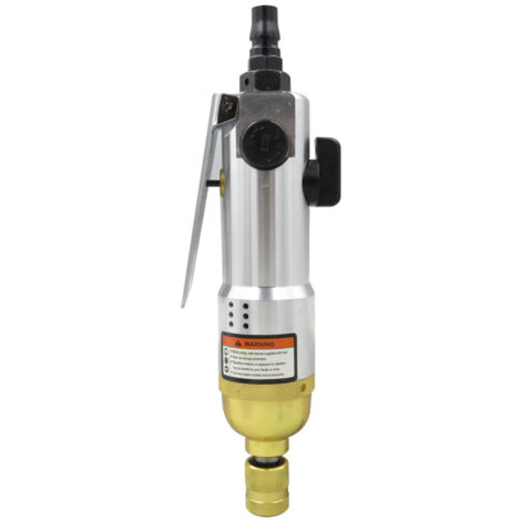Destornillador neumático industrial reversible recto de 1/4" y 9000 RPM – Herramienta de taller de alto rendimiento