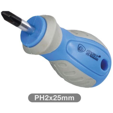 Destornillador Philips corto PH2x25mm