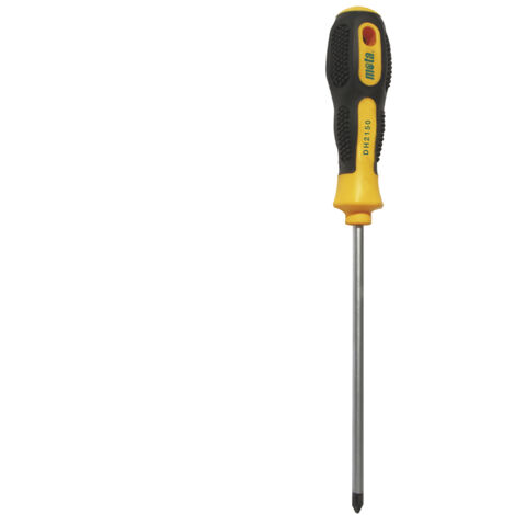 Destornillador De Estrella PH0 BRILLIANT TOOLS - Con Tapa Protectora Y Diseño Para Uso Con Impacto, Calidad Alemana