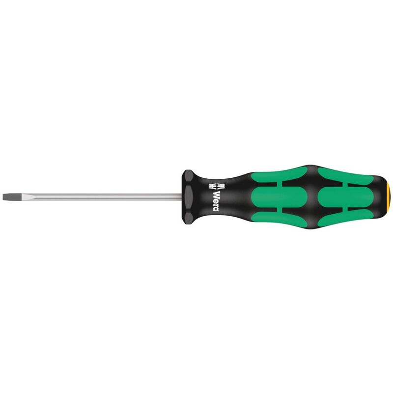 

Wera 0007662700035 Destornillador Plano Con Varilla Redonda, 3.5 Mm
