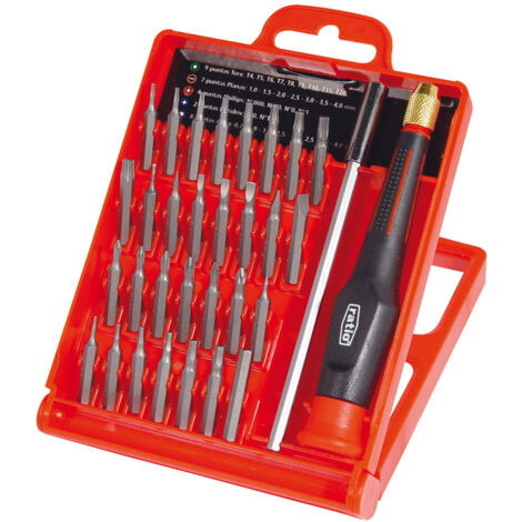 Destornillador precisión 32 accesorios -