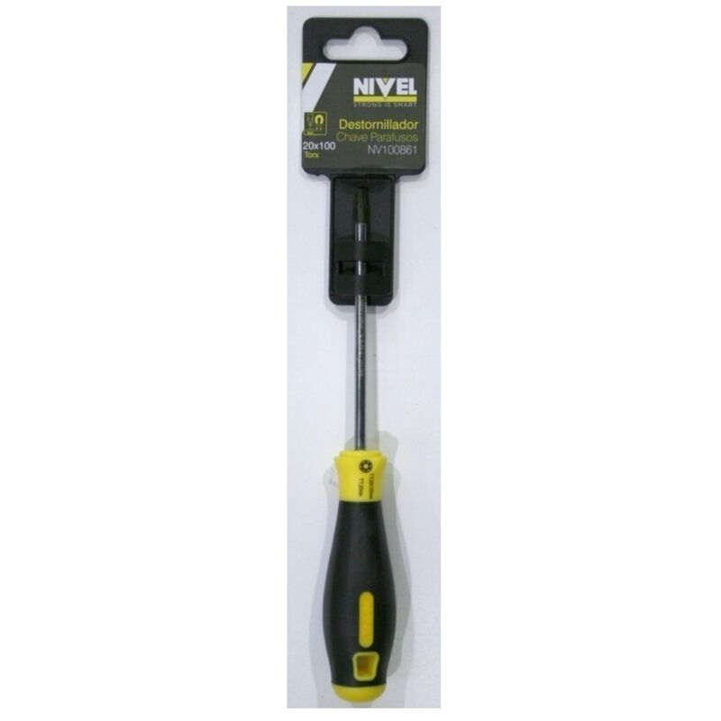

Destornillador Torx T-20X100 Mango Bimaterial Varilla Redonda - Nivel