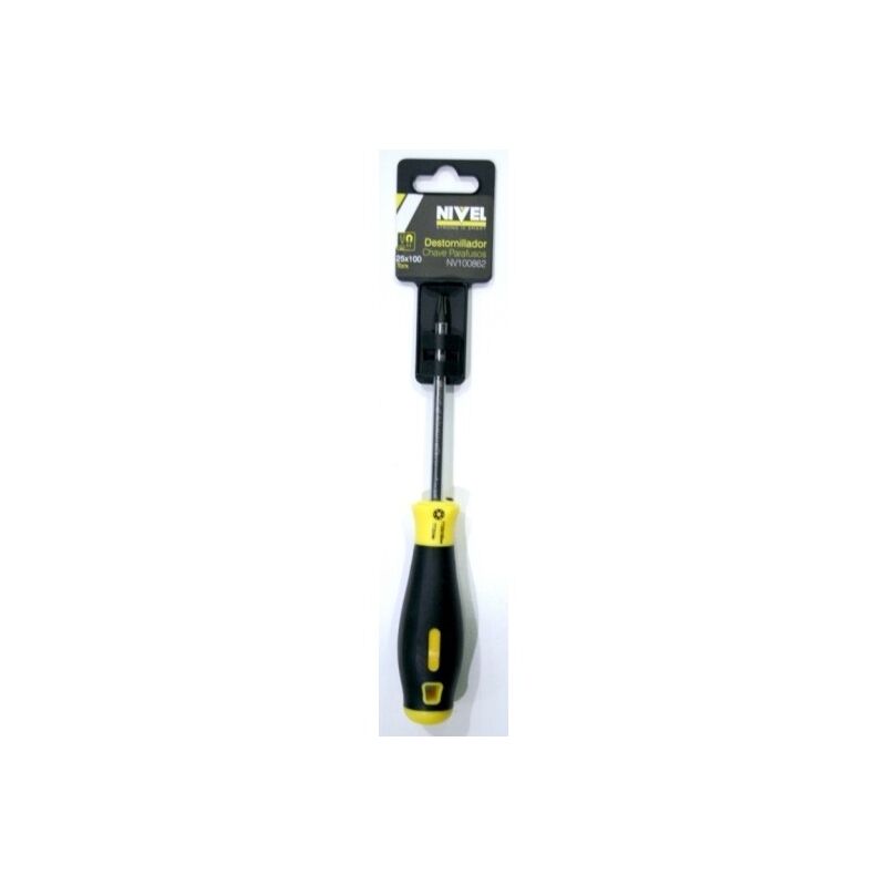 

Destornillador Torx T-25X100 Mango Bimaterial Varilla Redonda - Nivel