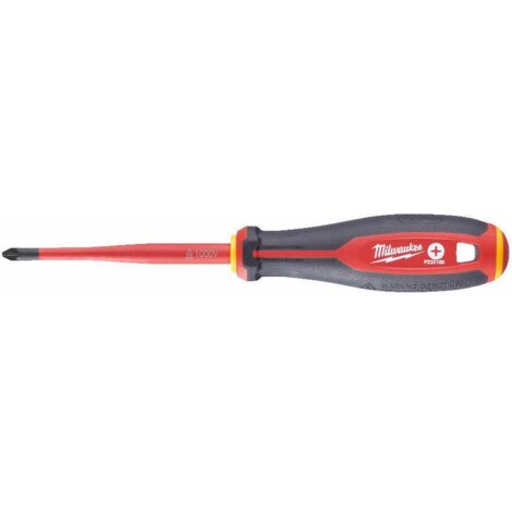 Destornillador TRILOBE VDE Slim PZ2 x100 -1pc
