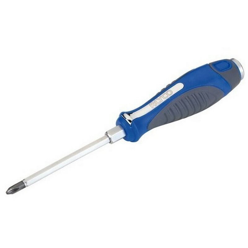 

ALYCO 119231 - Destornillador varilla pasante boca phillips PH 1x100 mm