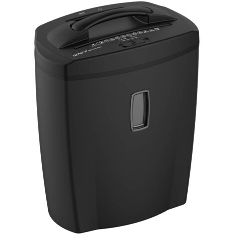 Destructeur coupe croisée avec système de coupe pour CD/DVD/cartes de crédit GENIE