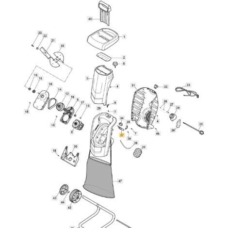 Destructeur de cartes électroniques modèles ACH2.2E ORIGINAL STIGA 118802749/0