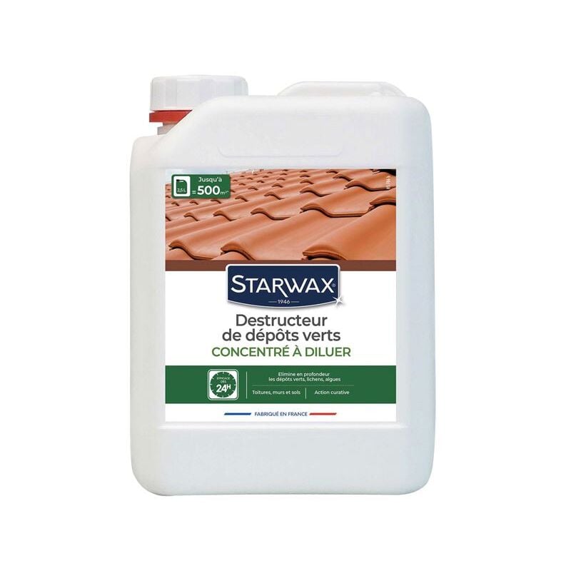 Destructeur de dépôts verts concentre 2.5l - Starwax