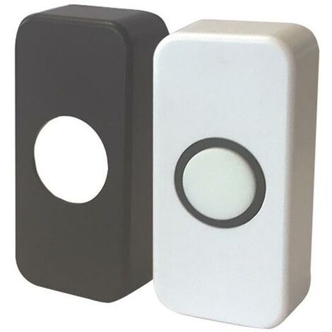 Deta Vimark C3507 Bell Push with Black and White Covers DETC3507