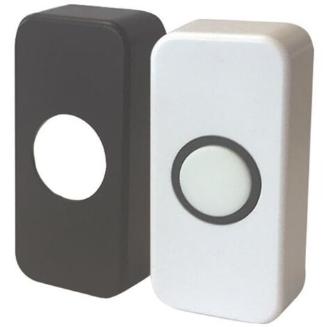 Deta Vimark C3507 Bell Push with Black and White Covers DETC3507