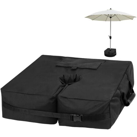 Detachable Umbrella Base Weight Bag, Up to 85 LB, Umbrella Weight Bag for Overhanging Patio Umbrella Sandbags, Weighted Patio, Beach, Outdoor Cantilever (Square Shape)